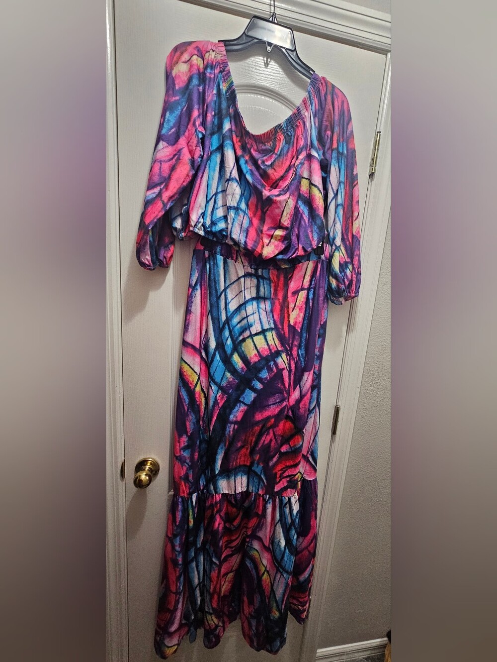 Multicolor Abstract Print 2 PC Set